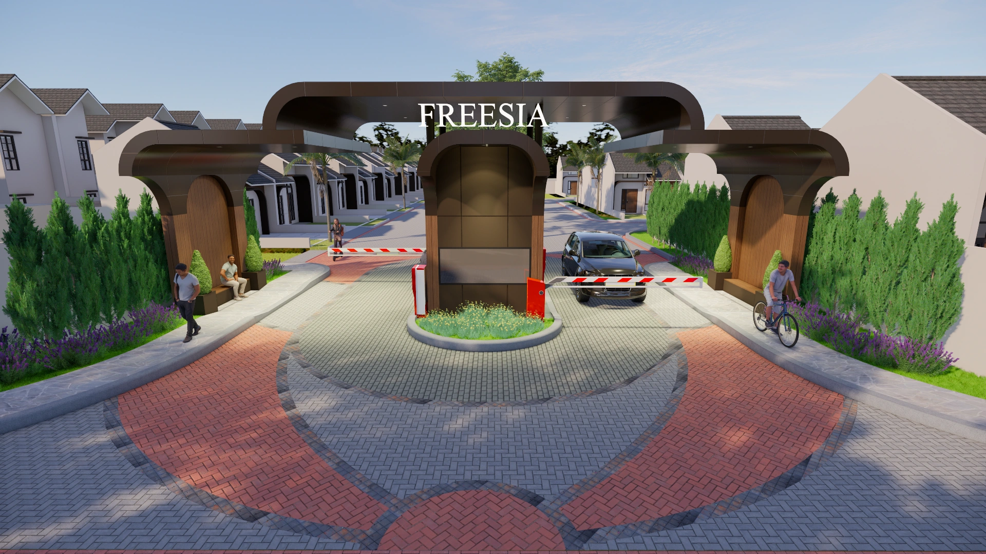 Kraton Superblock Main Gate