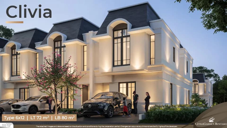 Citra Garden Bintaro Clivia Cluster