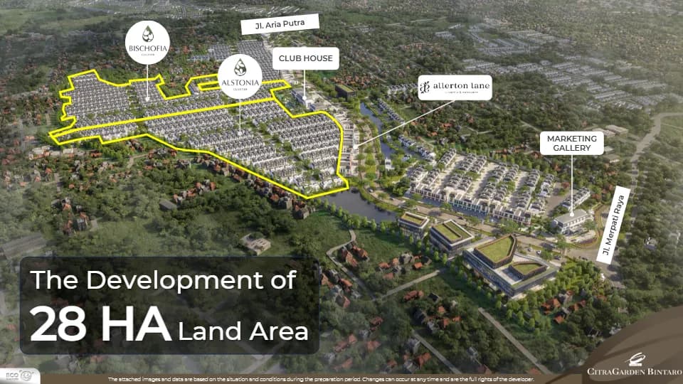 Citra Garden Bintaro Development Progress 1