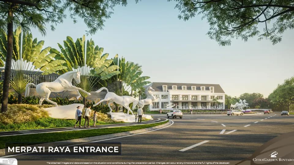 Citra Garden Bintaro Development Progress 2