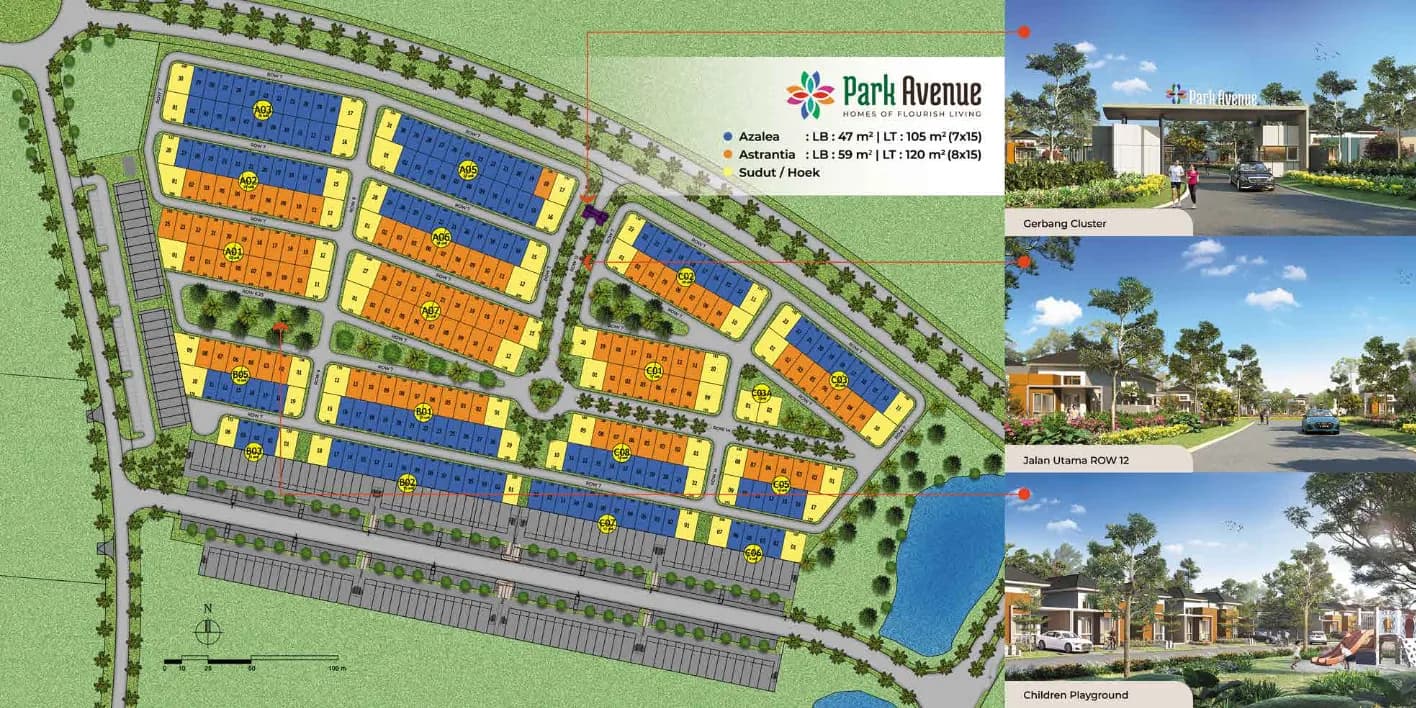 Citra Raya Jambi Siteplan Overview