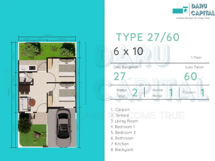 Type 27 Floor Plan 1
