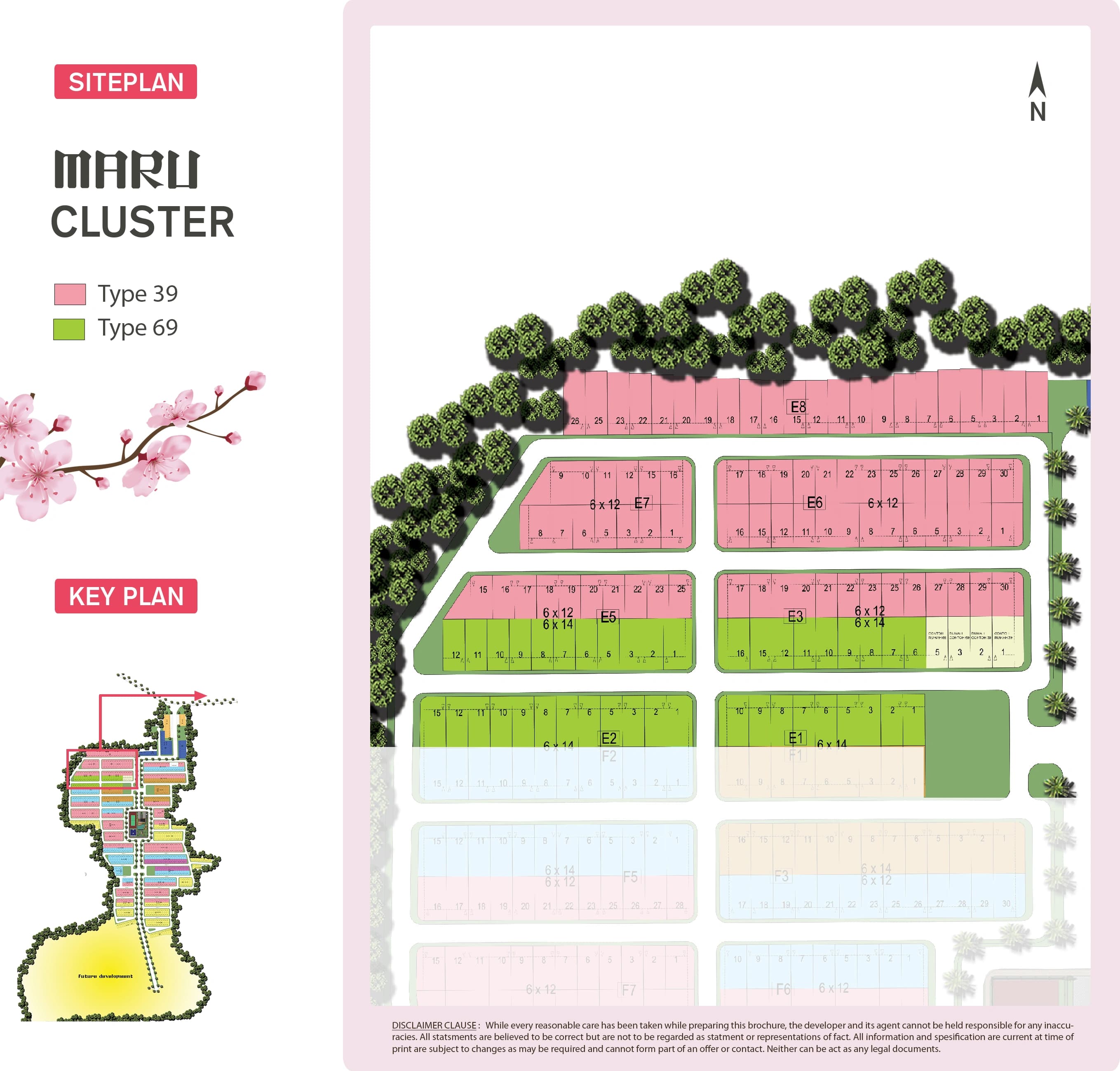 Siteplan Maru Back View