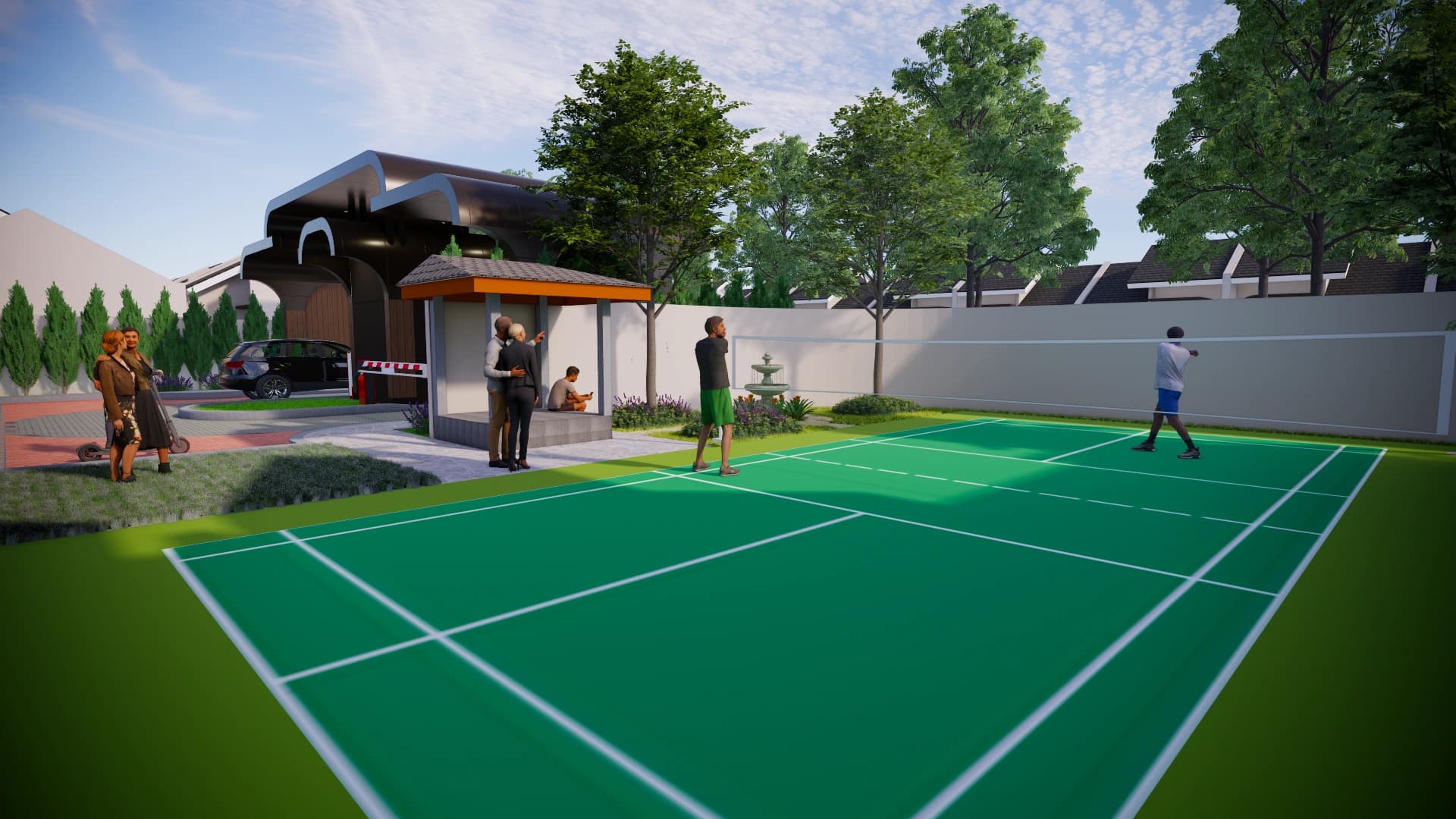 Kraton Superblock Badminton Court