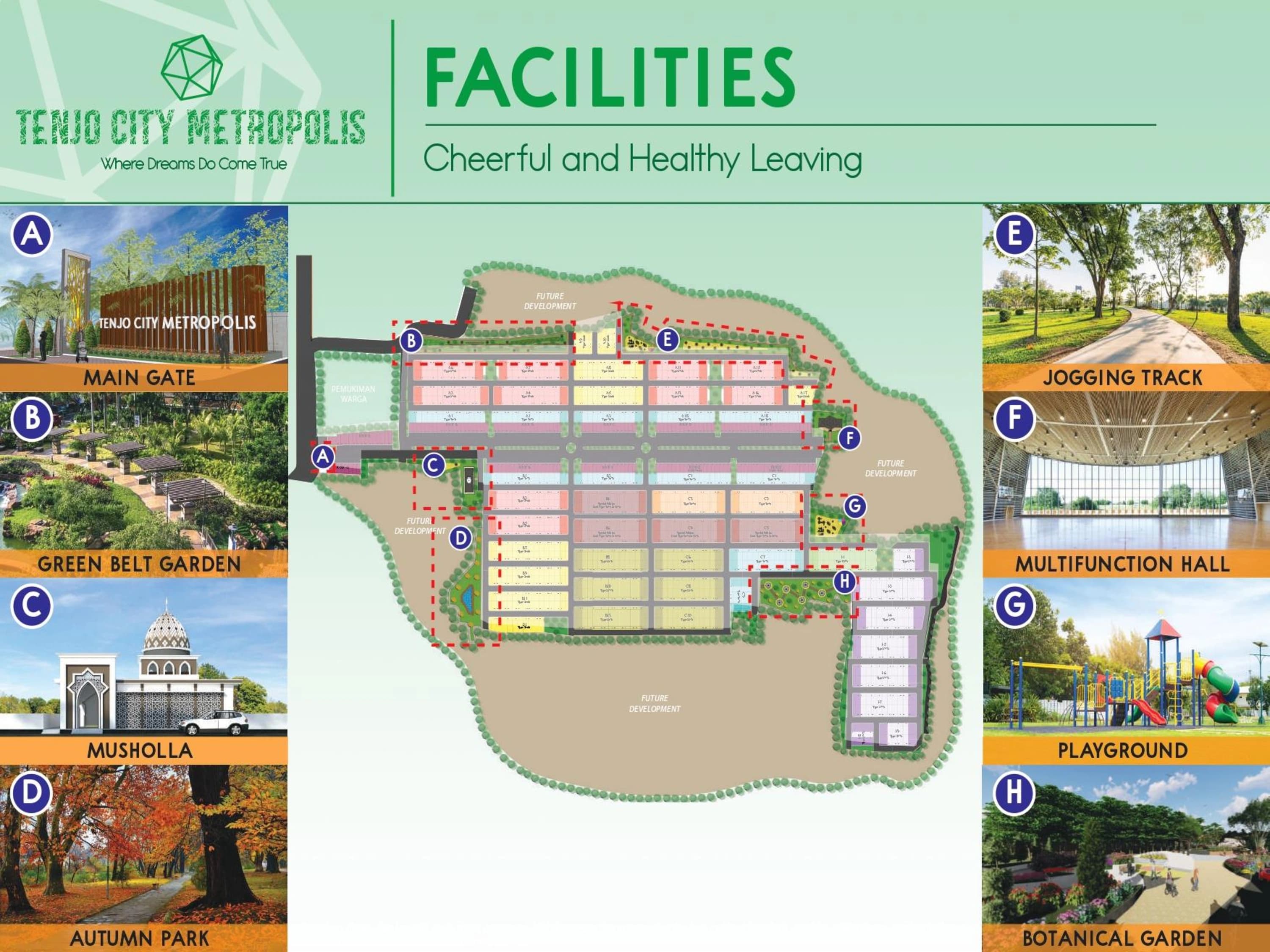 Tenjo City Metropolis Facilities